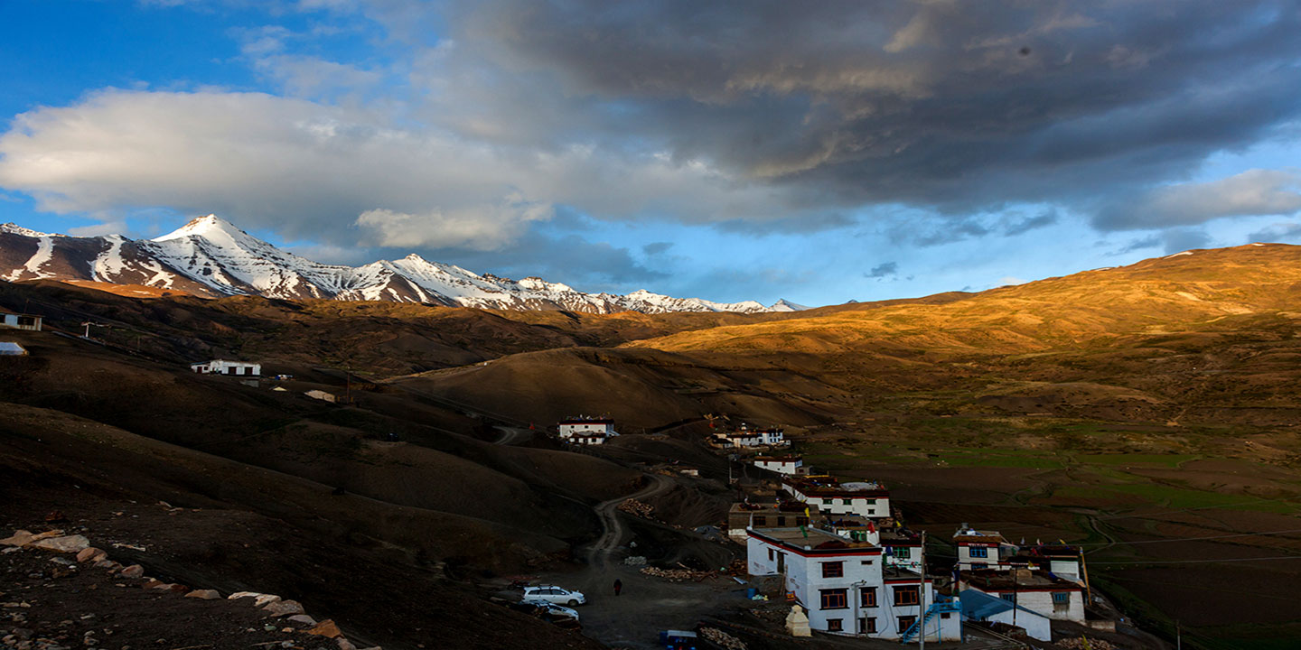 The setting of Langza Village