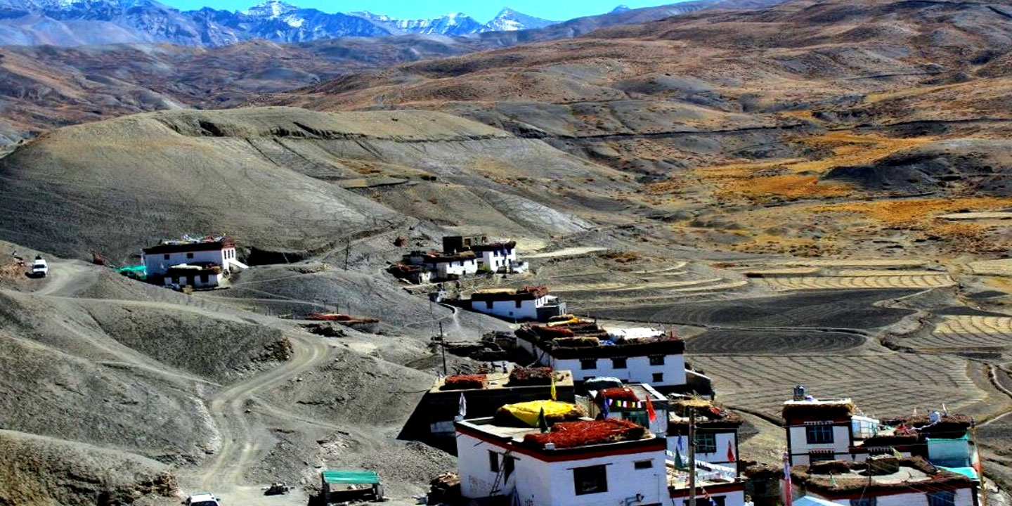 Langza village houses